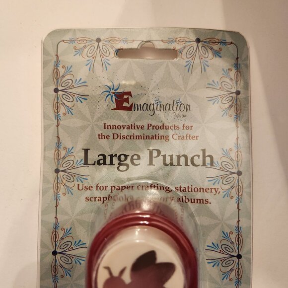 Bumblebee Large Hole Punch Emagination paper Scrapbook Garden - Picture 2 of 5